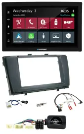 Blaupunkt 2DIN Lenkrad USB Bluetooth DAB Autoradio für Toyota Avensis 2009-2011
