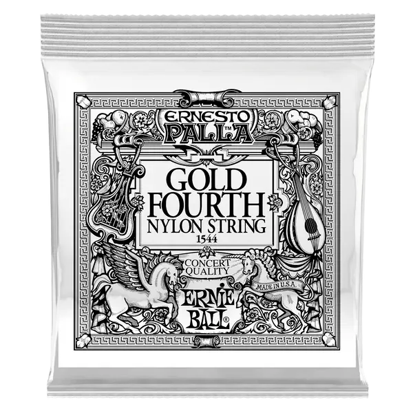 Струна для классической гитары Ernie Ball P01544, нейлон посеребренный, калибр 30
