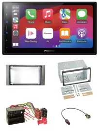 Автомагнитола Pioneer 2DIN, DAB, USB, MP3, Bluetooth для Ford Kuga/Fusion/Transit (2005–2012)
