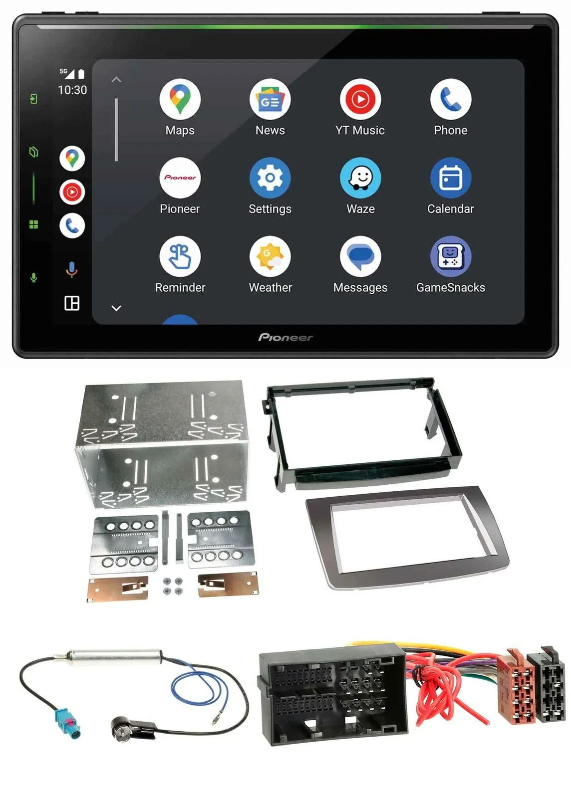 Pioneer 2DIN MP3 USB Bluetooth DAB Autoradio für Alfa Romeo Mito ab 14 955 silbe