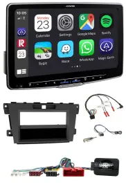 Alpine Lenkrad USB Bluetooth DAB Autoradio für Mazda CX-7 2009-2013