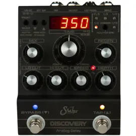 Педаль эффектов для электрогитары Suhr Dark Discovery Black Edition Analog Delay