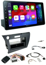 Автомагнитола для Honda CR-Z 2010–2013 Pioneer Bluetooth, DAB, USB, поддержка кнопок на руле