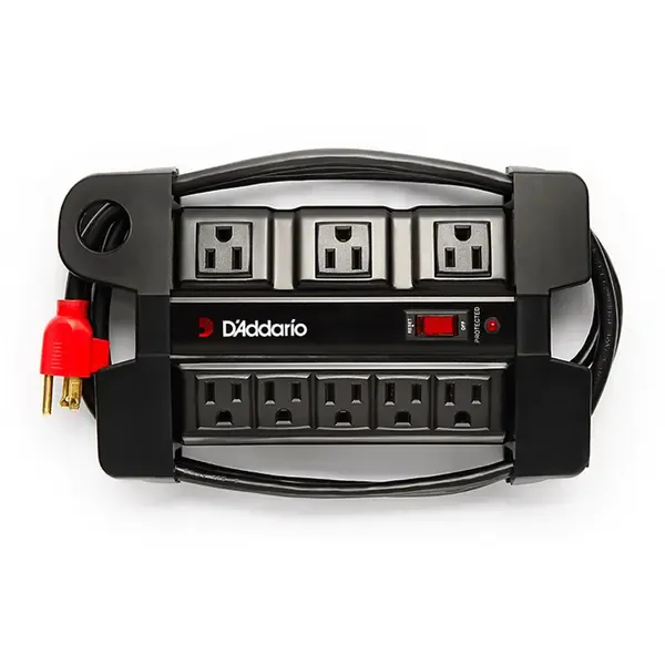 D'Addario Tour-Grade Power Base Power Strip