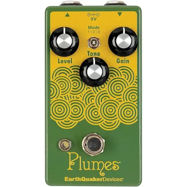 Педаль эффектов для электрогитары EarthQuaker Devices Plumes Overdrive