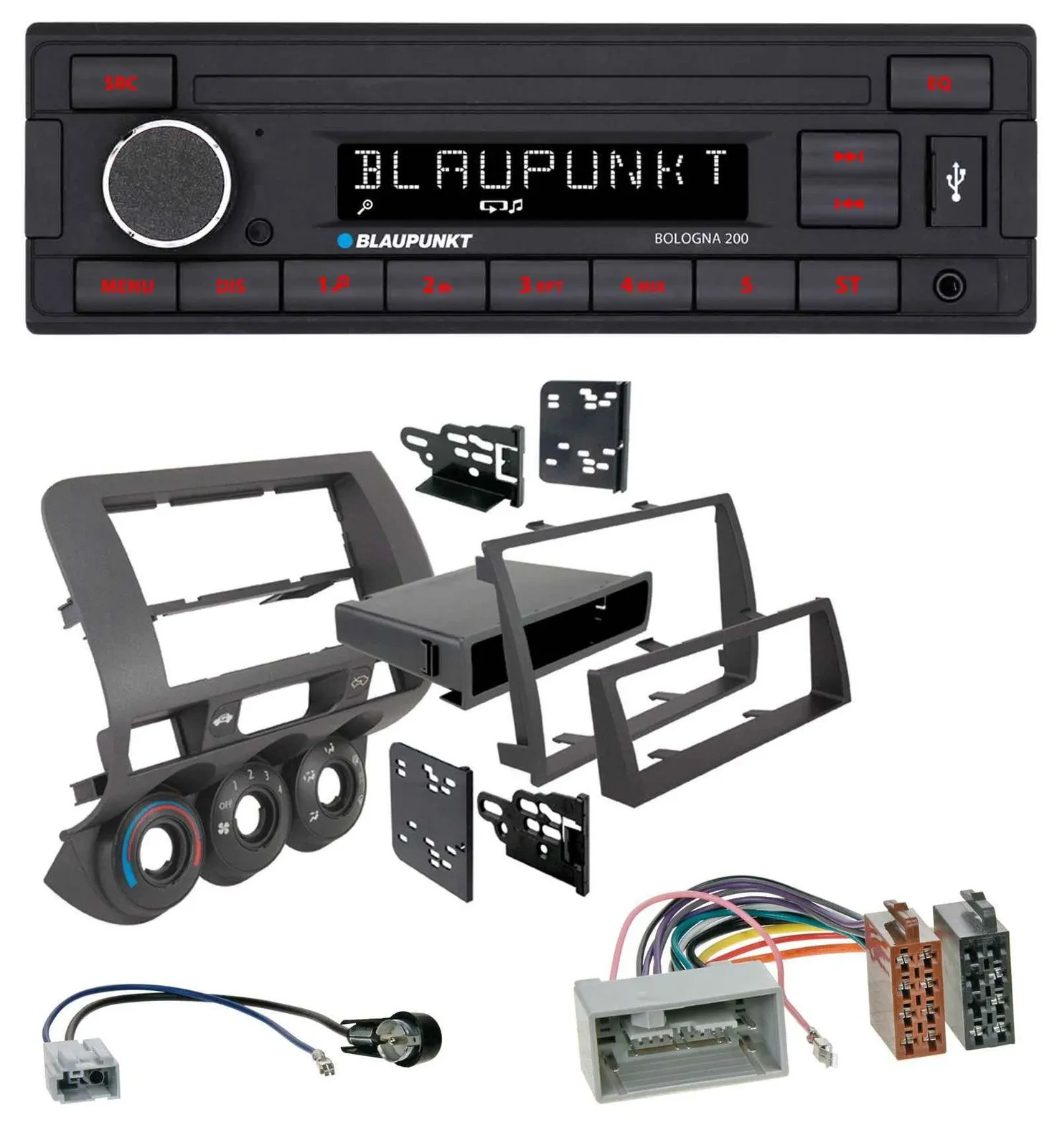 Blaupunkt MP3 AUX USB 1DIN Autoradio für Honda Fit 06-07 nur US-Importe