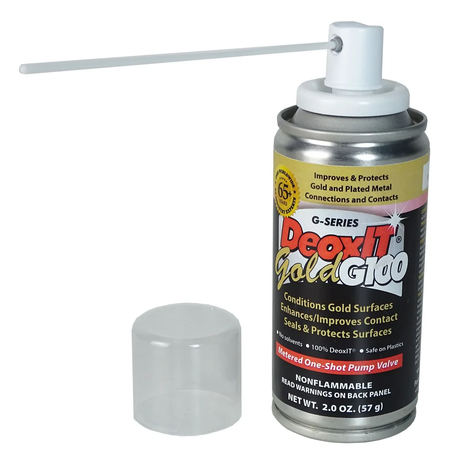 Caig DeoxIT Kontaktreiniger G100PS-2 Gold Spray für Metall-Kontakte