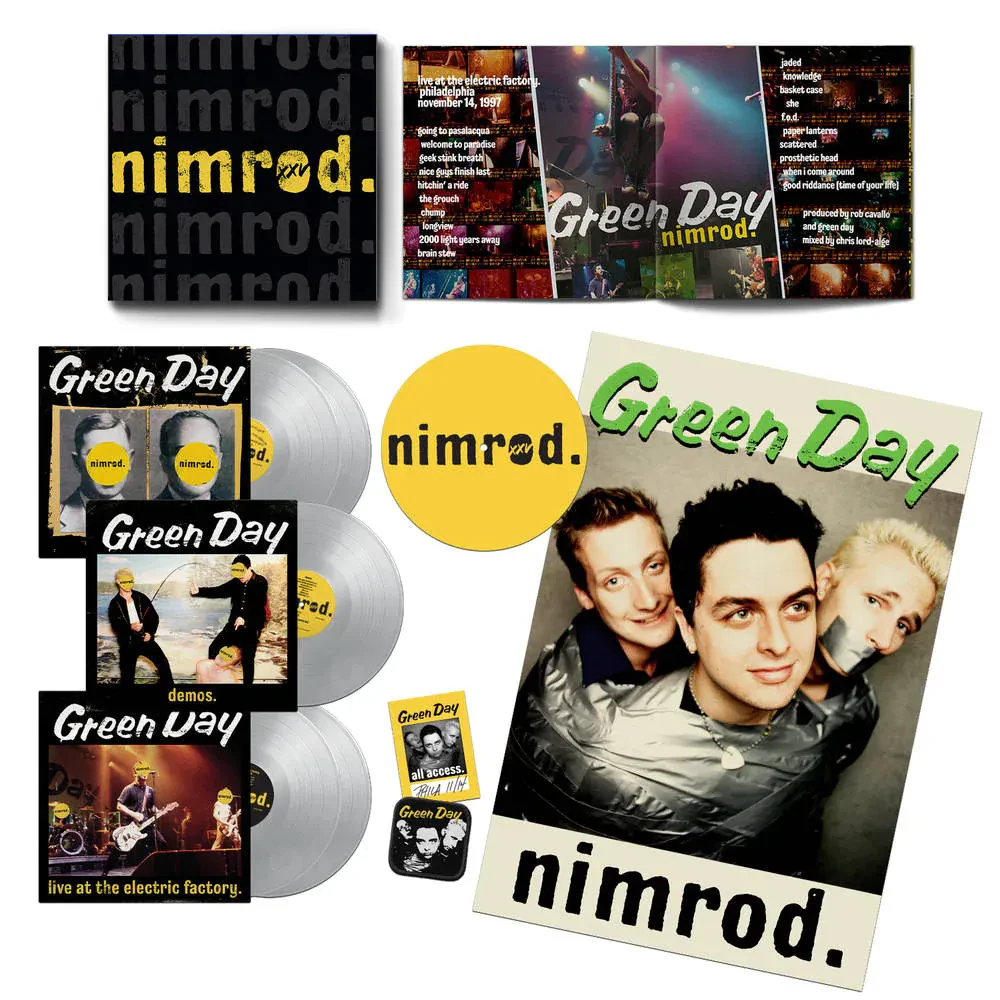 Виниловая пластинка Green Day – Nimrod (25th Anniversary Edition) 2023