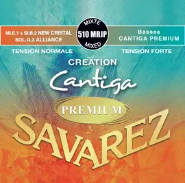 Струны для классической гитары Savarez 510MRJP 29-44 Creation Cantiga Premium Mixed Tension