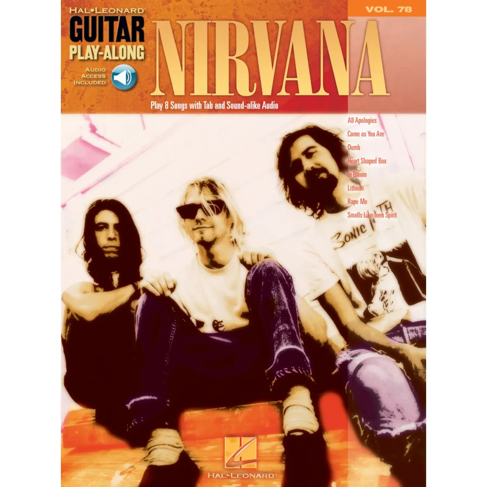 Сборник песен Hal Leonard Guitar Play-Along Volume 78: Nirvana