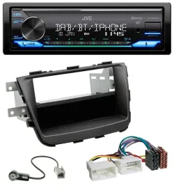JVC Bluetooth DAB USB MP3 Autoradio für Kia Sorento II XM Facelift 12-15