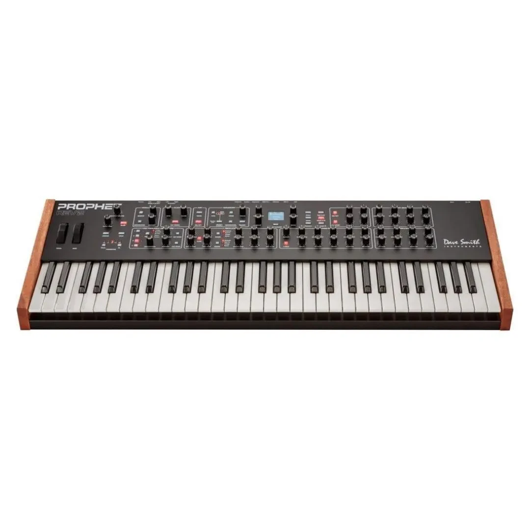 Б/У синтезатор Dave Smith Instruments Prophet Rev2, аналоговый, 8 голосов, 61 клавиша, чёрный