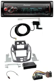Автомагнитола Pioneer Bluetooth, DAB, USB, MP3 для Ford Transit Connect (2012–2018)