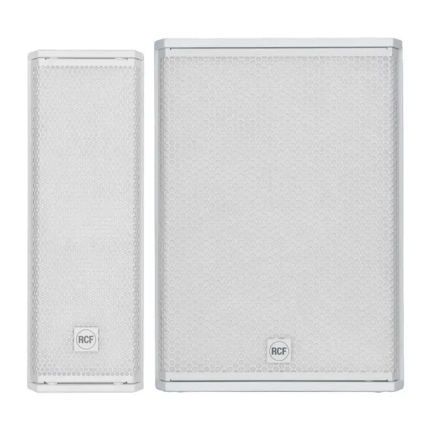RCF NXL 14-A W Compact Active Column Speaker White with 15" Subwoofer