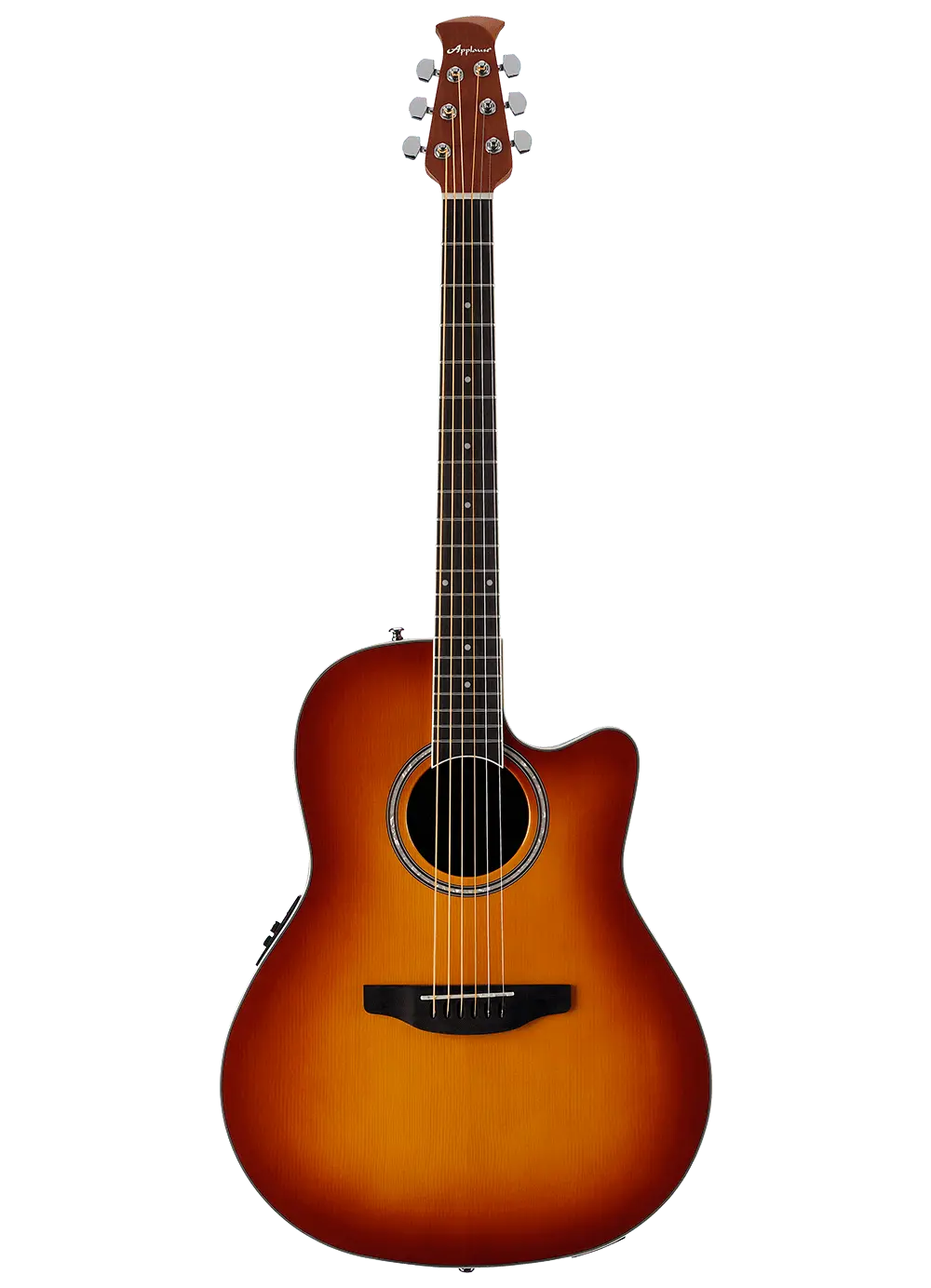 Электроакустическая гитара Applause AB24II-HB Standard Mid Depth Honey Burst