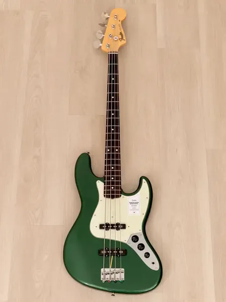 Бас-гитара Fender Traditional 60s Jazz Bass JJ Aged Sherwood Green w/gigbag Japan 2023