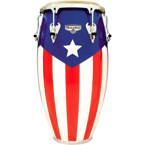 Конга LP Matador Puerto Rican Flag Motif Quinto