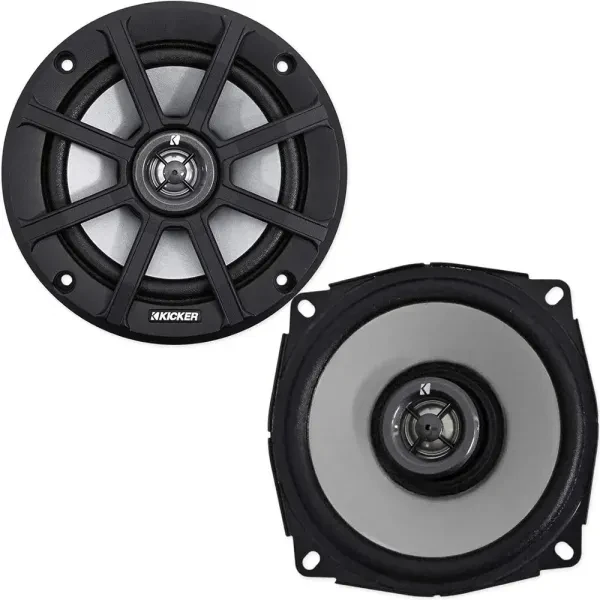 Kicker 51PSC652 6.5" PS Series 2-Way 2-Ohm Coaxial Speaker