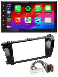 Автомагнитола для Toyota Corolla (с 2014) Kenwood 2DIN, MP3, USB, DAB, Bluetooth