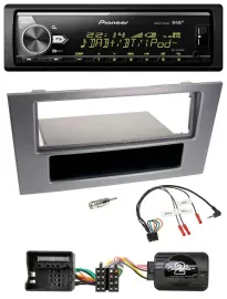 Автомагнитола для Ford Mondeo 2004–2007 Pioneer Bluetooth, USB, DAB, антрацит