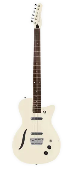 Электрогитара полуакустическая Danelectro Vintage Baritone Vintage White