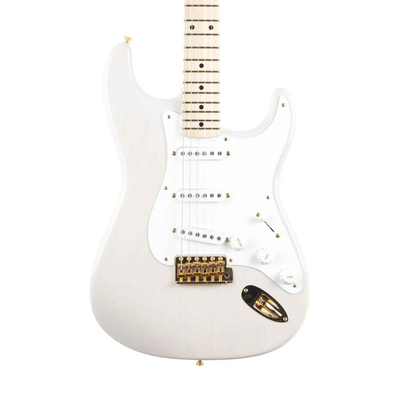 Fender Custom Shop 1958 Stratocaster NOS Maple with Gold Hardware - Worn Blonde