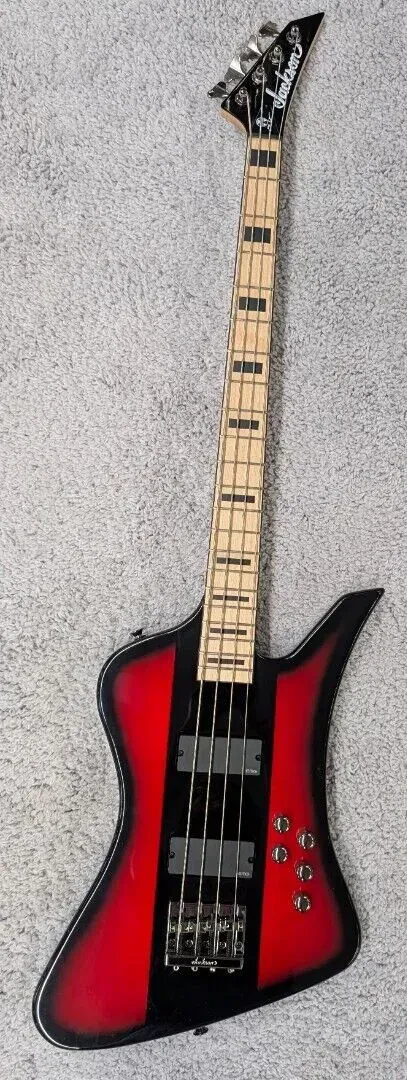 Jackson Kellybird X IV Signature David Ellefson 4-String Electric Bass -Demo