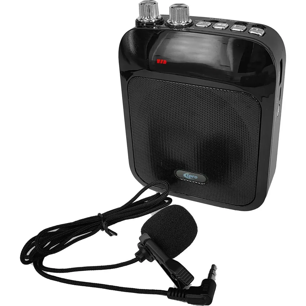 Technical Pro WASP200L Rechargeable Portable Speaker with Wired Lavalier Mic