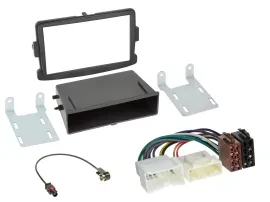 Einbauset DIN Autoradio für Dacia Logan Sandero Opel Vivaro