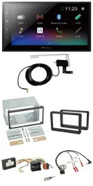 Pioneer DAB Lenkrad Bluetooth 2DIN USB Autoradio für Alfa Romeo Brera 159 Spider