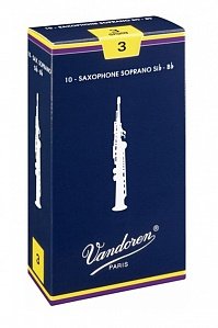 Трость для саксофона сопранино Vandoren Traditional SR233