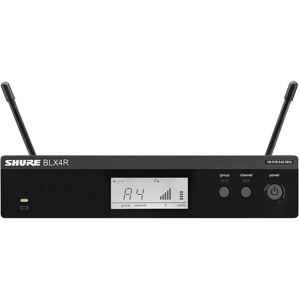 Приемник для радиосистемы Shure BLX4R BLX Rackmountable Wireless Receiver Band H11