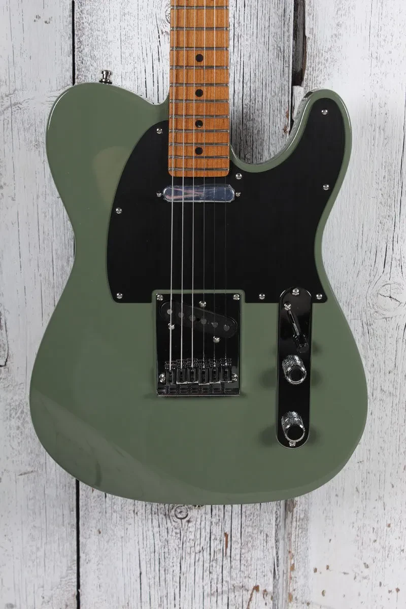 Б/У электрогитара Fender American Ultra II Telecaster (Limited Edition) Antique Olive с кейсом