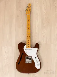 Электрогитара полуакустическая Fender Telecaster Thinline 1970 Vintage Reissue TN70/MAHO SS Mahogany w/gigbag Japan 2004