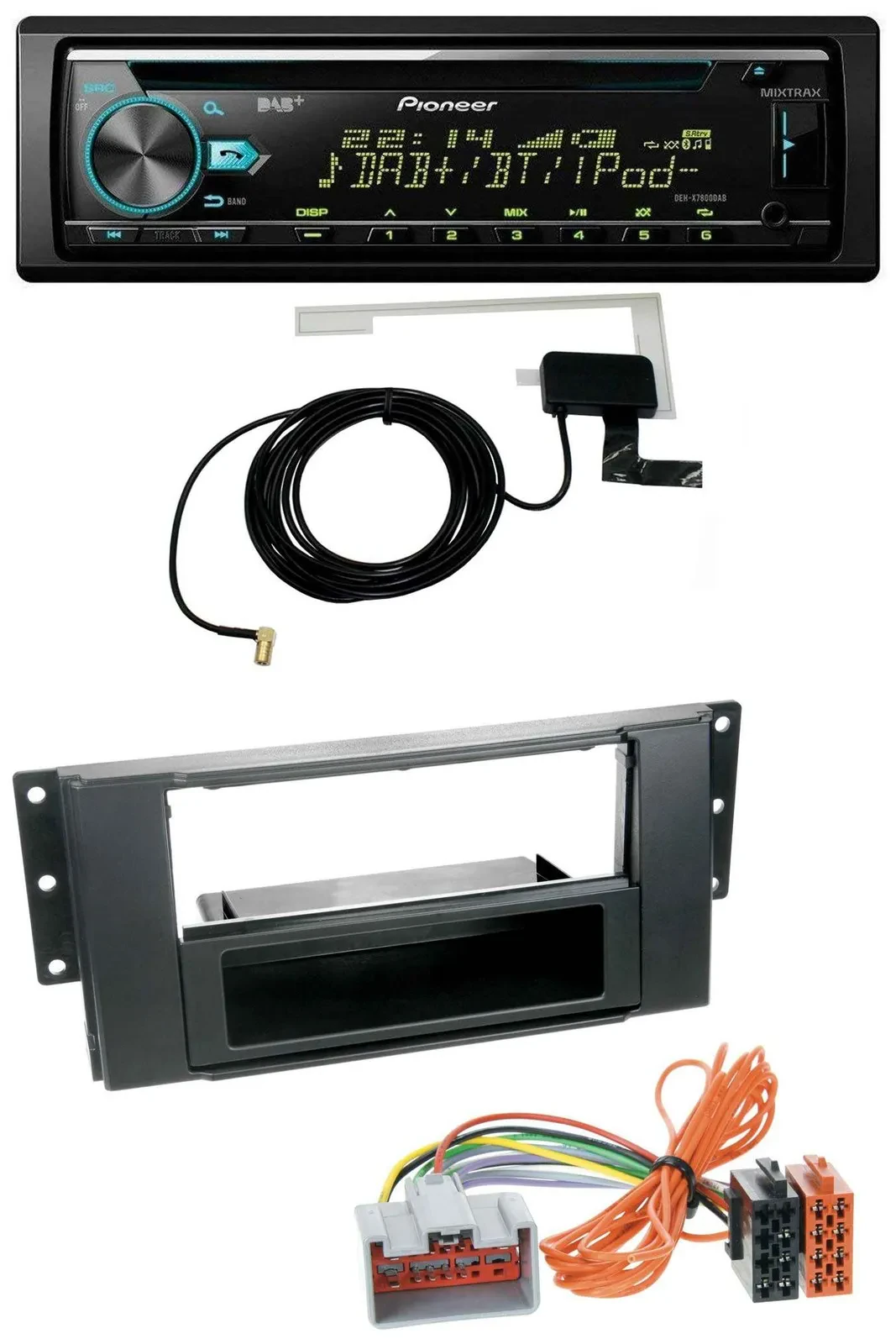 Автомагнитола для Land Rover Freelander (2011–2012) Pioneer CD/MP3/USB/AUX DAB
