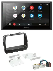 Pioneer USB 2DIN DAB MP3 Bluetooth Autoradio für Kia Carens 4 RP ab 2013