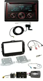 Pioneer 2DIN Lenkrad DAB USB CD Bluetooth Autoradio für Alfa Giulietta 2014-2021