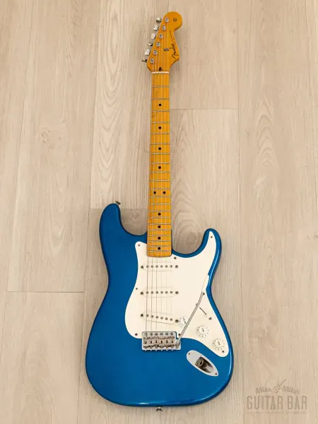 Электрогитара Fender Fullerton American Vintage 1957 Stratocaster SSS Lake Placid Blue w/case Japan 1982