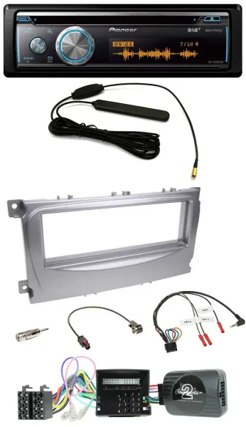 Pioneer CD USB Bluetooth DAB Lenkrad Autoradio für Ford S-Max Mondeo Can-Bus 07-