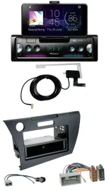 Автомагнитола Pioneer DAB Bluetooth MP3 USB для Honda CR-Z (ZF1, с 2010)