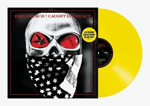 Виниловая пластинка Eric Church - Caught In The Act: Live [New Vinyl LP] Colored Vinyl, Ltd Ed, Yell