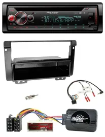 Pioneer Lenkrad DAB CD Bluetooth USB Autoradio für Landrover Freelander 2004-200