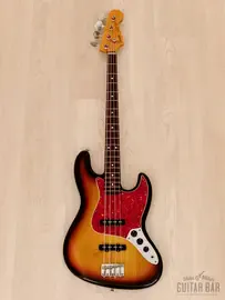 Бас-гитара Fender Jazz Bass ‘62 Vintage Reissue JB62-75US Sunburst Japan 2000 w/Case