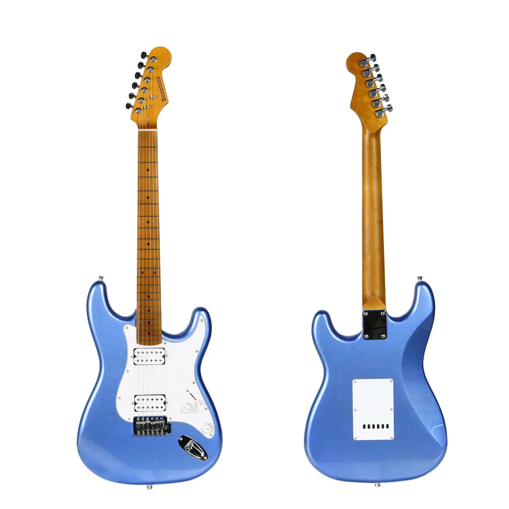 Электрогитара Bosstone SG-04 V.2 HH BL (2025) 6 струн, цвет синий