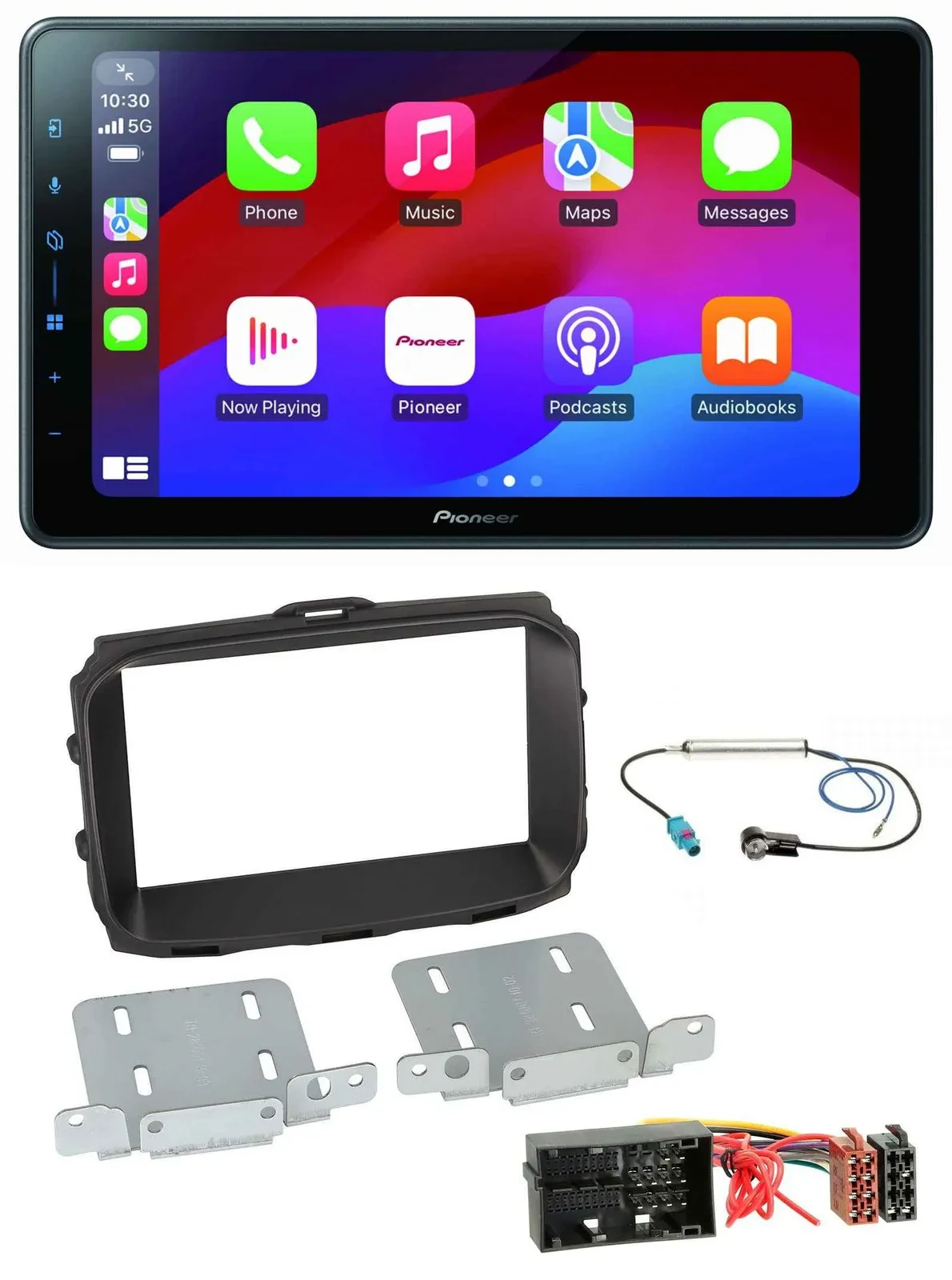 Автомагнитола Pioneer 2DIN Bluetooth USB MP3 DAB для Alfa Romeo Giulietta (940) Facelift