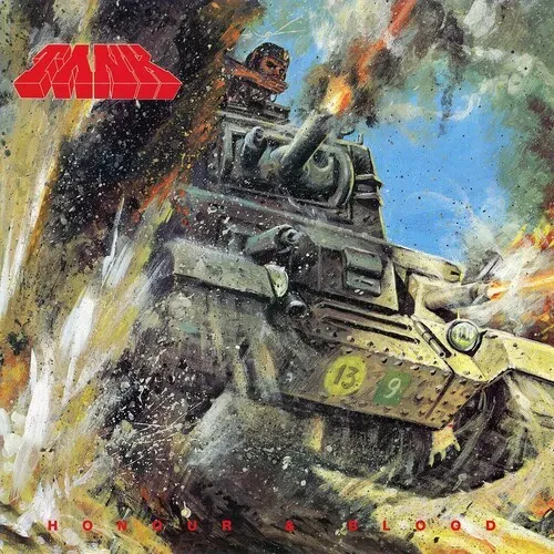 Виниловая пластинка Tank - Honor & Blood - Blue/red [New Vinyl LP] Blue, Colored Vinyl, Red