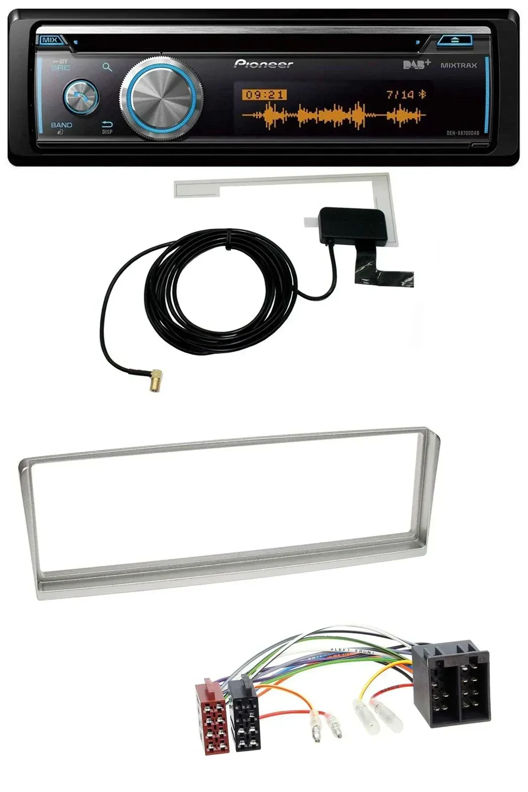 Автомагнитола для Alfa Romeo 156 (2001–2003) Pioneer Bluetooth, DAB, USB, CD, MP3
