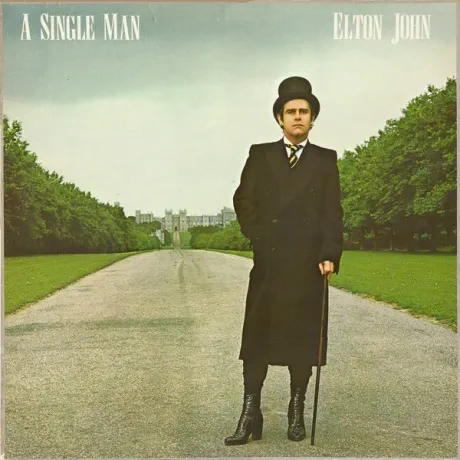 ELTON JOHN - A Single Man (LP , Used)