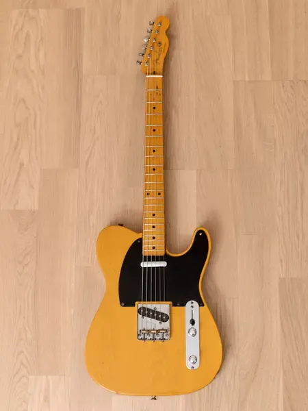 Электрогитара Fender '52 Telecaster JV TL52-65 Butterscotch w/case Japan 1983