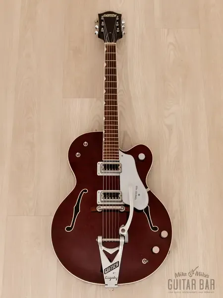 Полуакустическая электрогитара Gretsch Tennessee Rose G6119-1962HT Burgundy Stain Japan 2004 w/ Case